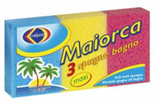 Dušo kempinė CORAZZI Maiorca MAXI, 3vnt