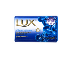Tualetinis muilas Lux Aqua Sparkle, floral musk&mint oil, 80g